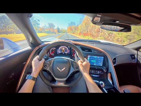 2019 Chevrolet Corvette Z06 (7MT) - POV Test Drive (Binaural Audio)