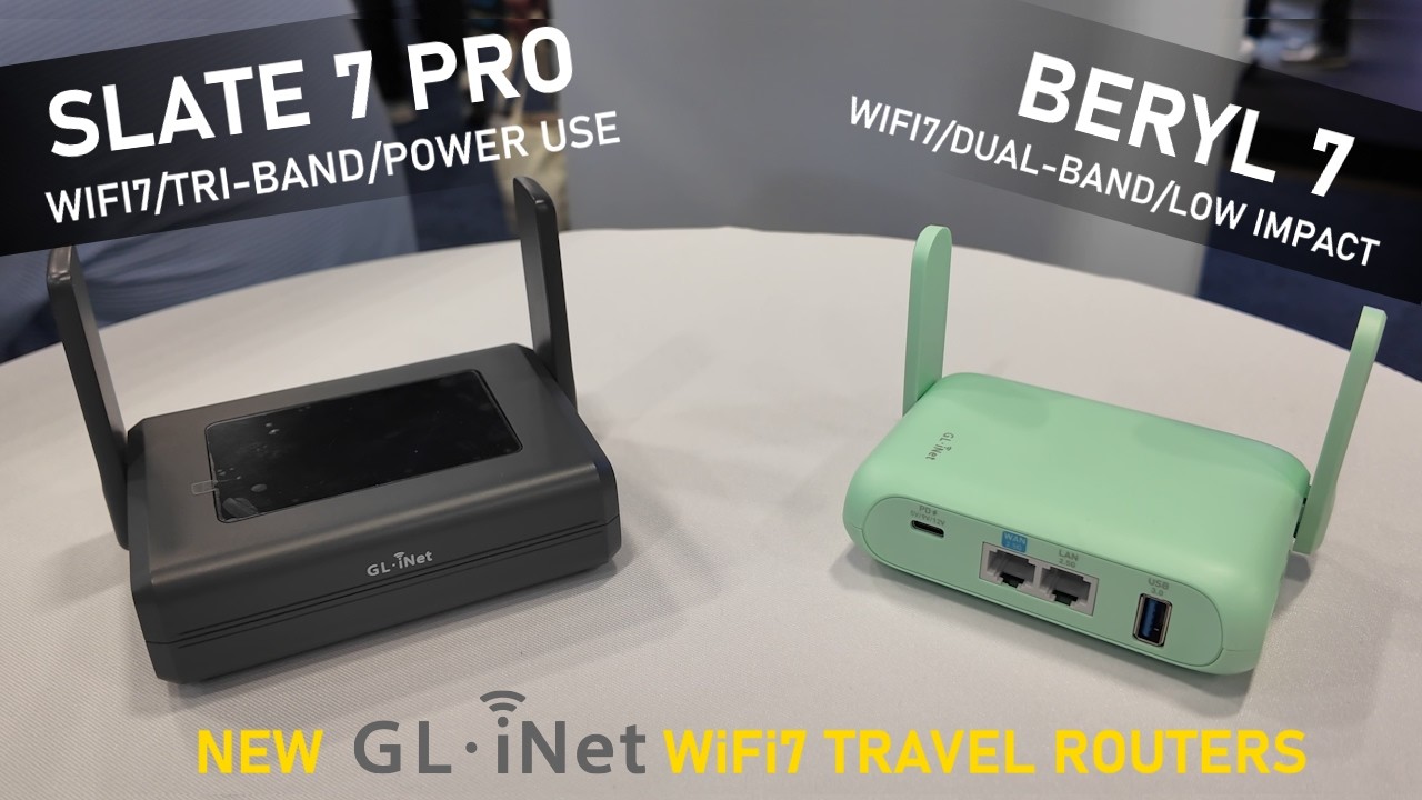 Gl.iNet Slate 7 PRO Travel Router Revealed