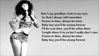 Nicki Minaj - Young Forever  /\ Lyrics On A Screen