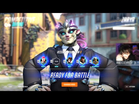 HARBLEU TOP 500 ZARYA and HAMMOND GAMEPLAY! [ OVERWATCH 2 SEASON 7 ]