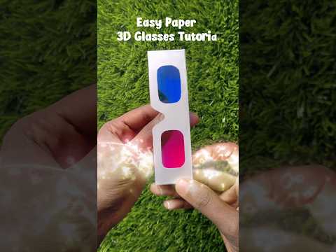 How to make 3D Glass at Home 😎👀 ( #short )