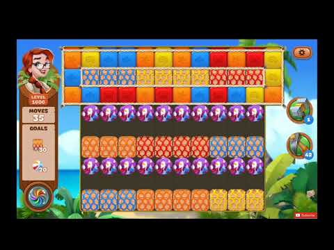 Lost Island Blast Adventure Level 1606 NO BOOSTERS - A S GAMING ✔