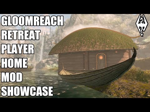 Xbox Skyrim SE: GLOOMREACH RETREAT Player Home Mod Showcase