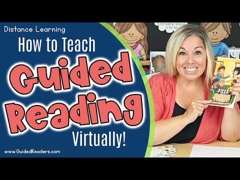 Distance Learning | How to Teach Guided Reading...