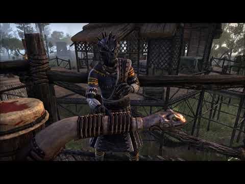ESO Murkmire: Male Argonian bard song 1 (Jel language)