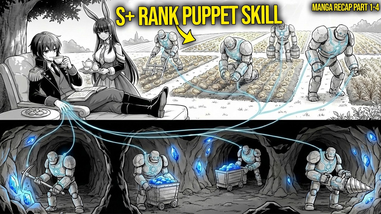 Kicked By His Father To A Wasteland With "Useless" Puppet Skill, He Build A God-Tier Golem KINGDOM