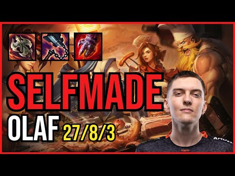 SELFMADE - OLAF vs. IVERN Jungle | EUW DIAMOND | PATCH 11.1 | PENTAKILL