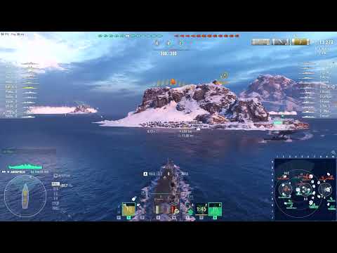 World of Warships USS Annapolis Super cruiser