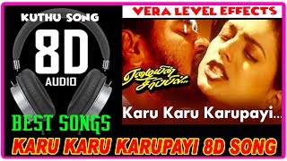 Karu Karu Karupayi 8d Songs # Tamil Songs # Eazhaiyin Sirippil# Deva Tamil Hits# Prabhu Deva,Roja