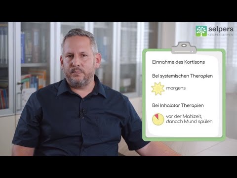 Wann und wie wirkt Kortison? Tipps zur Einnahme und zum Umgang mit Nebenwirkungen (Arzt erklärt)
