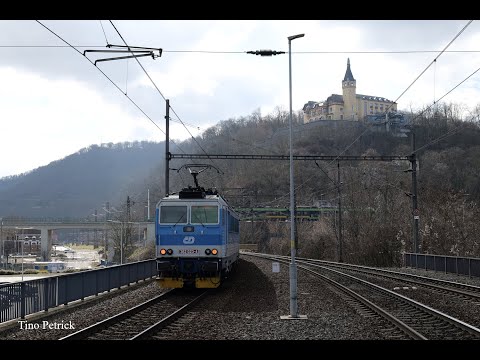 Zugverkehr in Usti nad Labem hl.n. am 27.02.2025 - aus allen Richtungen!