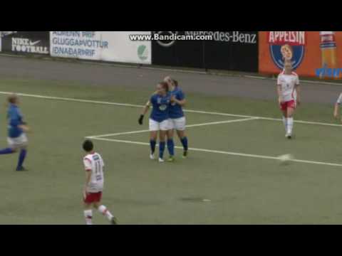 Harpa Thorsteinsdóttir hattrick I Stjarnan - Thor...