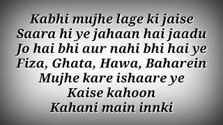 LYRICS Jo Bhi Main Song - Rockstar | Mohit Chauhan,Ranbir Kapoor,Nargis Fakhri | Ak786 Presents