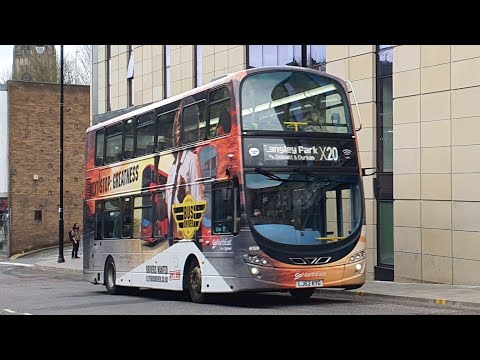 Journey on Route 94 | LJ62KYG/6159 - Go North East: Volvo B9TL/Wright Gemini 2