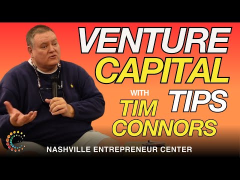 #VentureCapital Tips with Tim Connors! - YouTube