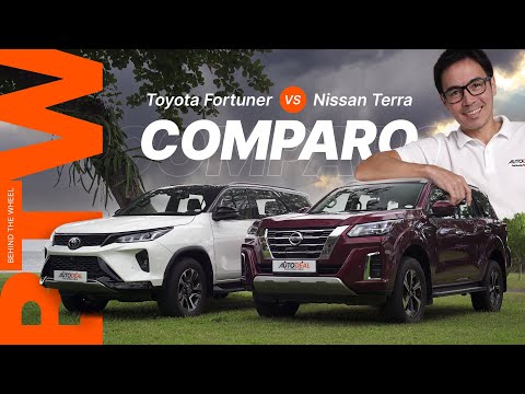 Toyota Fortuner LTD 4x4 vs Nissan Terra VL 4x4 Review | AutoDeal Comparo