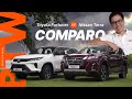 Toyota Fortuner LTD 4x4 vs Nissan Terra VL 4x4 Review | AutoDeal Comparo