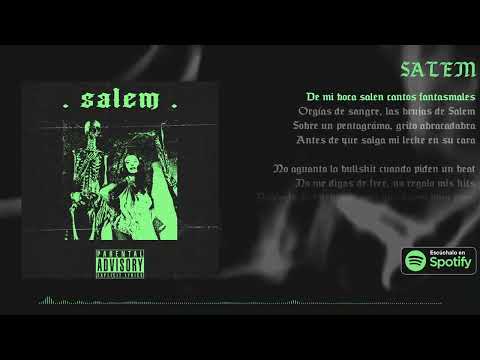 Alejandro Fierro x MxrtvlKxmbvt x Prxfanity x Dirty - Salem (Lyric video)