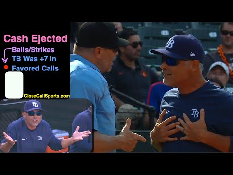 E67 - Kevin Cash Ejected After Chad Fairchild's Strike One Call to Jose Caballero Runs High