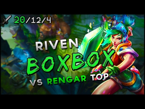 S7 | Boxbox Riven vs Rengar TOP | Ranked League VOD