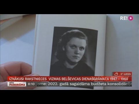 Iznākusi rakstnieces  Vizmas Belševicas Dienasgrāmata 1947 - 1960