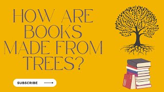 How Are Books Made From Trees?  Tree Se Book Kaise Banti Hai|