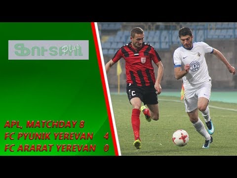APL, Matchday 8 FC Pyunik Yerevan - FC Ararat Yerevan 4-0