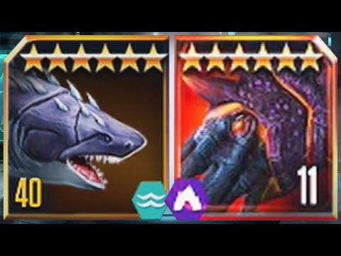 MEGALODON Vs KRAKEN 18 - Jurassic World The Game