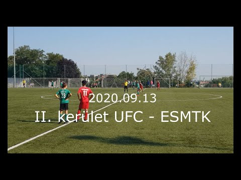 II ker UFC -  ESMTK  2 - 4  U14  2020.09.13.
