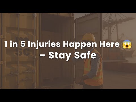 How to open a shipping container safely?