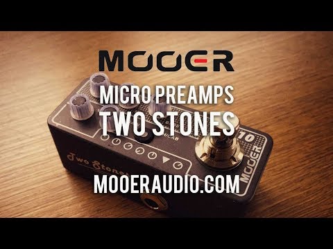 Mooer 010 Two Stone Micro Preamp 2010s - Black image 4