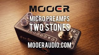 Video thumbnail for MOOER: Micro Preamp TWO STONES by Brett Kingman