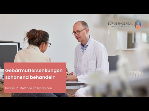 Gebärmuttersenkungen schonend behandeln: Die HoTT®-Methode im Erklärvideo.