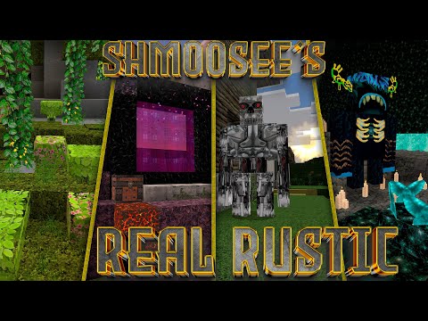 UNBELIEVABLE! Shmoosee's Real Rustic Texture Pack for Minecraft Bedrock