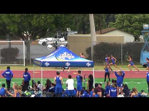 Combined Girls 4x100m vs Fountain Valley 3-21-18 - Los Alamitos Girls
