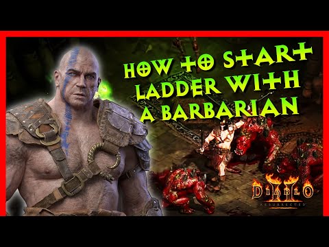 MUST WATCH Before Starting Ladder with a Barbarian - Diablo 2 Resurrected