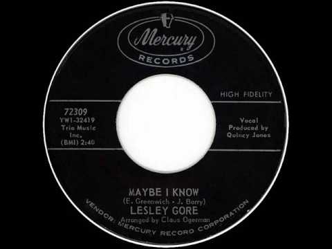 'Maybe I Know'  by Lesley Gore
