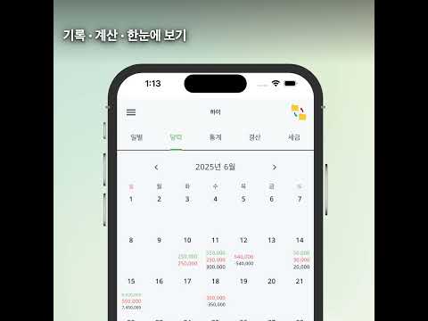 사업자가계부 일기월장, 편한가계부,사업자엑셀