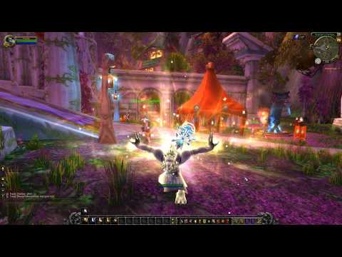 WOW PTR 7.3 - Priest Animation - Worgen Male