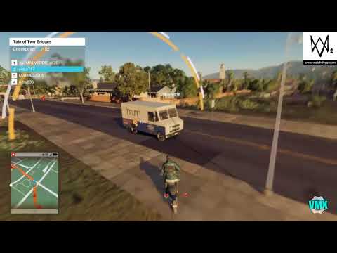152 Checkpoint Race!!! | Watch Dogs 2 Online