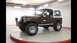 Video Thumbnail for 1985 Jeep CJ 7