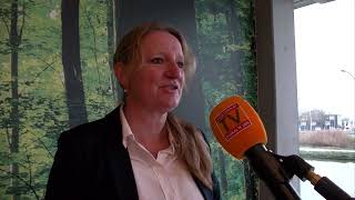 LED-scherm steekt mensen een hart onder de riem