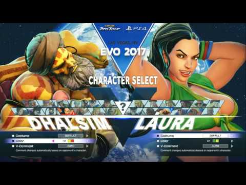 SFV: EVO 2017 - Day 2 - Top 16 to Top 8 - CPT2017