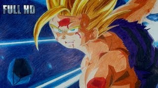GOHAN - speed painting super sayan2