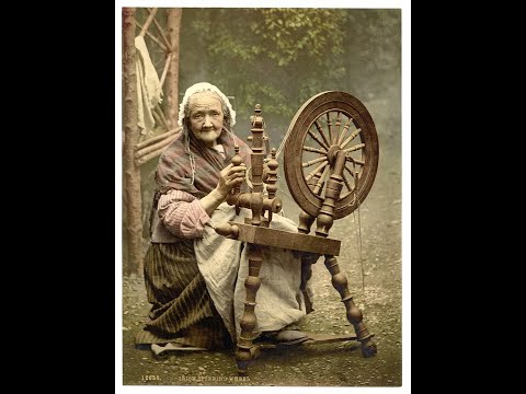 Das alte Spinnrad