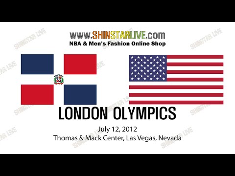 London Olympics Dominican Republic vs USA Team July 12, 2012 - Full Game