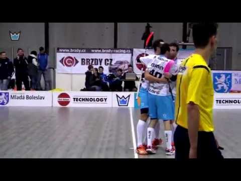 SESTŘIH: Technology Florbal MB vs. HU-FA Panthers Otrokovice