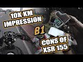 THINGS I DONT LIKE ON MY YAMAHA XSR155 10K KM IMPRESSION