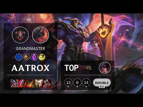 Aatrox Top vs Akali - EUW Grandmaster Patch 11.23
