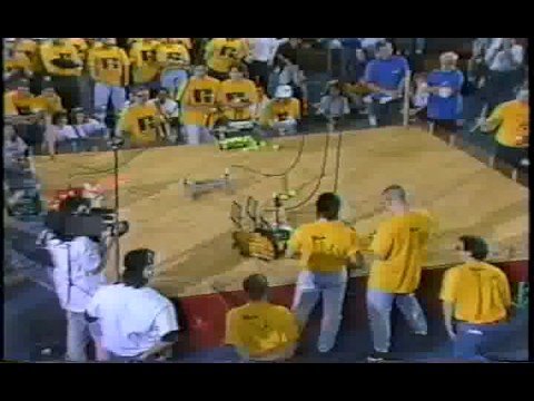 1992 FIRST Robotics final match